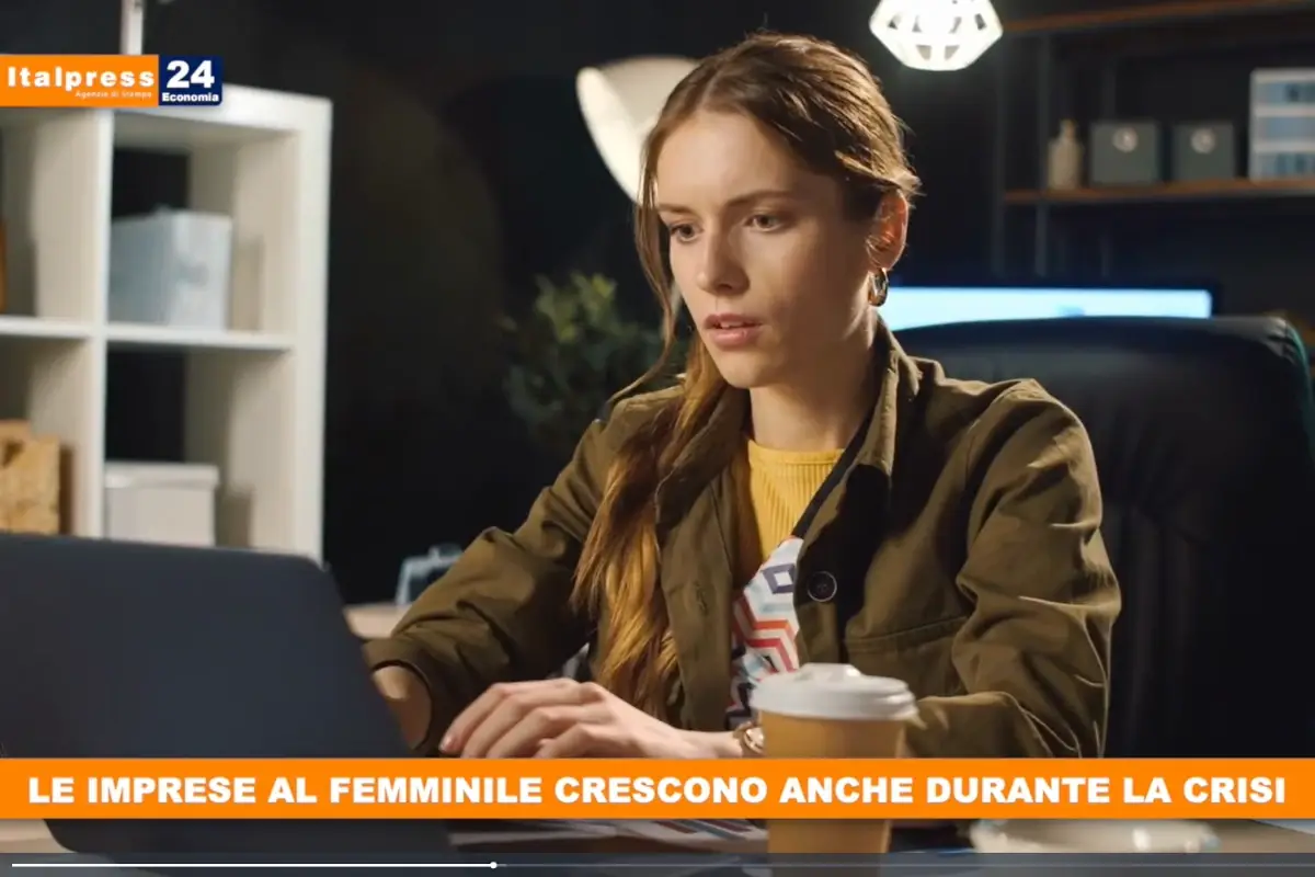 [TG Economia]: Le imprese al femminile crescono anche durante la crisi